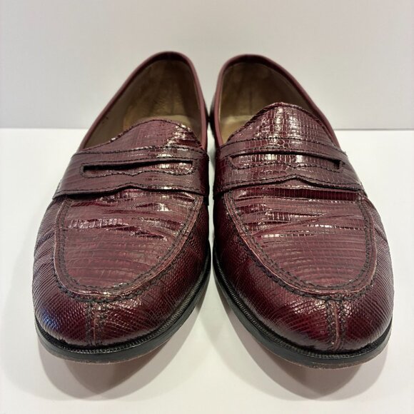 Bruno Magli “Jesse” Oxblood Penny Loafers – Italian Leather 10M
